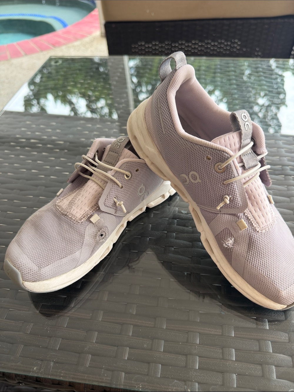 On cloud sky Running Kids Sneakers in Lavender